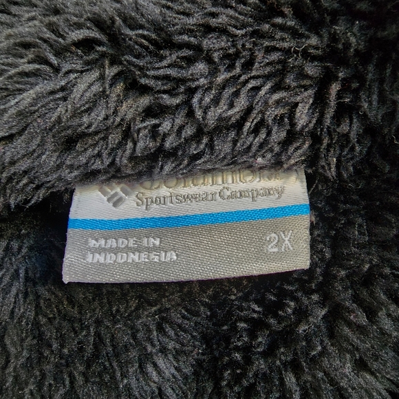 Columbia Full-Zip Sherpa Teddy Jacket | Women's 2X - Picture 8 of 10
